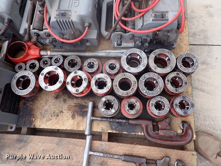 image for item IB9069 (4) Ridgid copper cutting machines