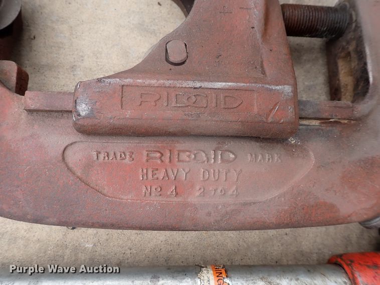 image for item IB9069 (4) Ridgid copper cutting machines