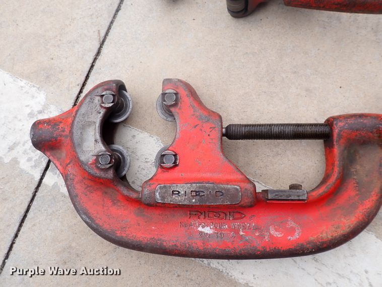 image for item IB9069 (4) Ridgid copper cutting machines