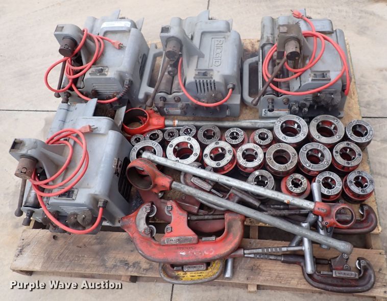 image for item IB9069 (4) Ridgid copper cutting machines