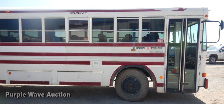 image for item IK9504 2001 Blue Bird All American  school bus