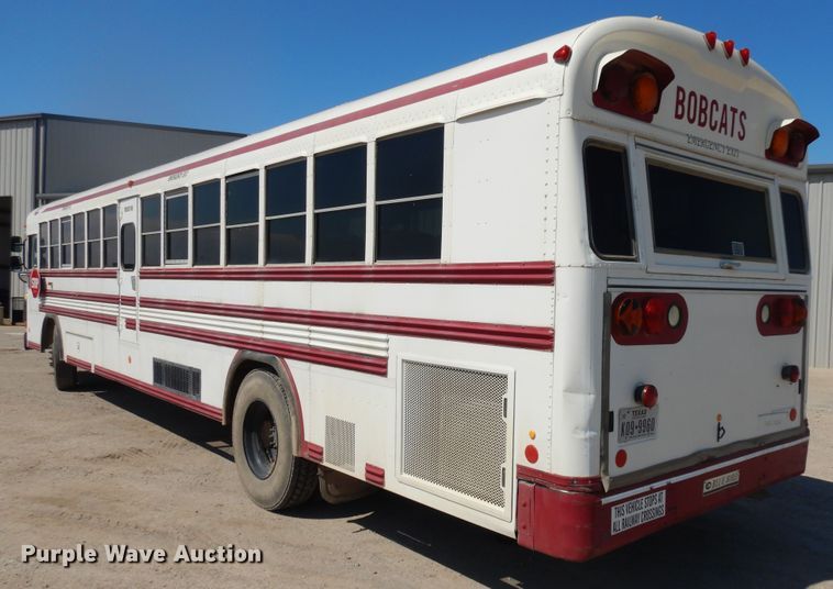 image for item IK9504 2001 Blue Bird All American  school bus