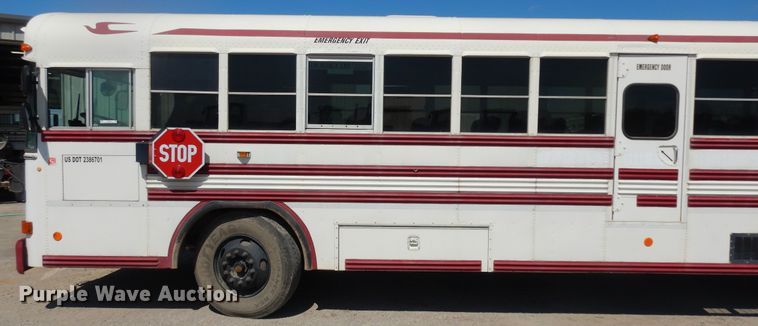 image for item IK9504 2001 Blue Bird All American  school bus