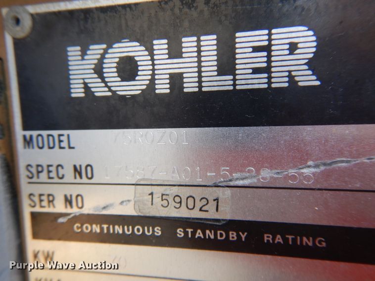 image for item IK9506 Kohler Fast Response  generator