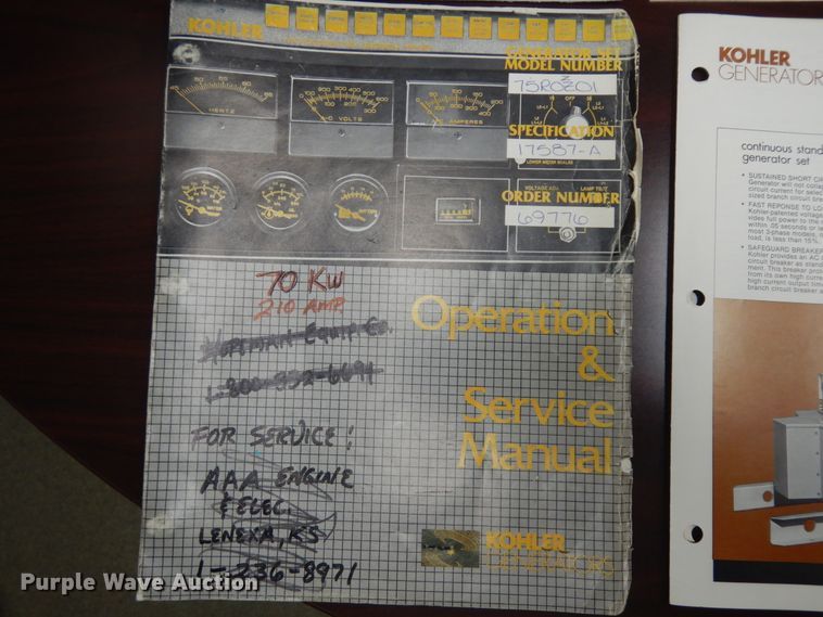 image for item IK9506 Kohler Fast Response  generator