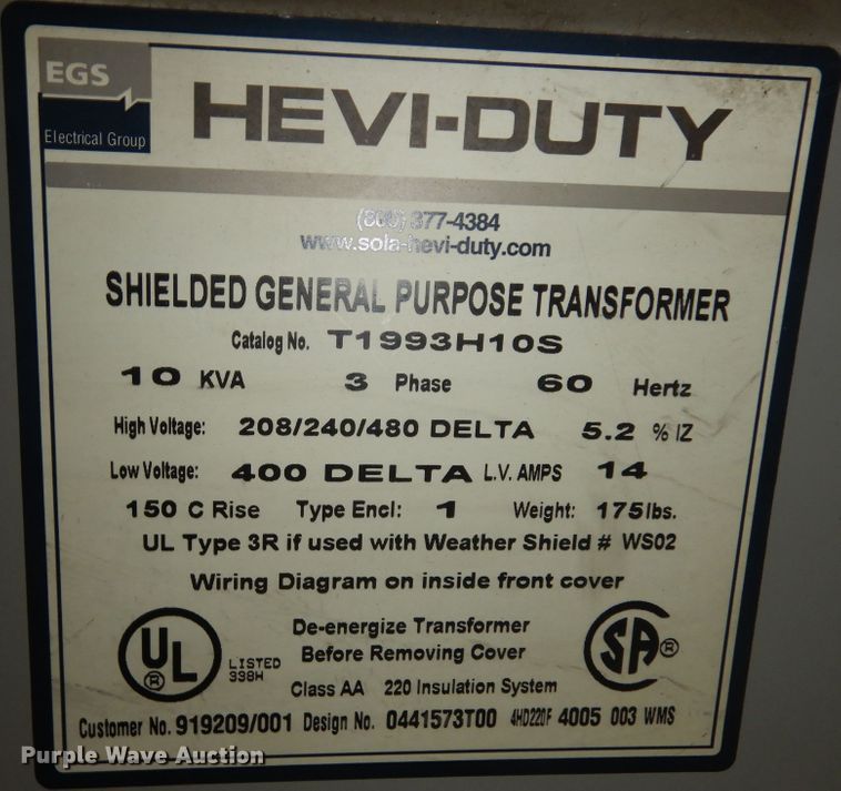 image for item IK9514 EGS  transformer