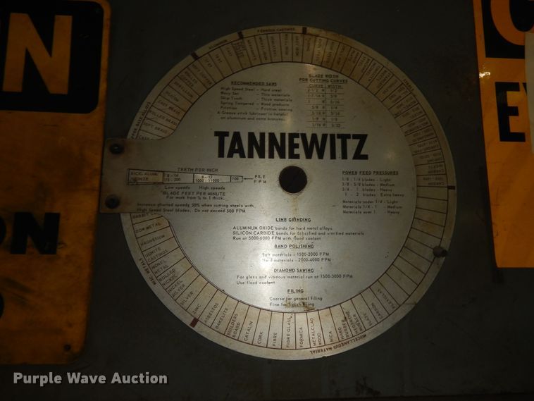 image for item IK9517 Tannewitz Var-Band Mill  band saw