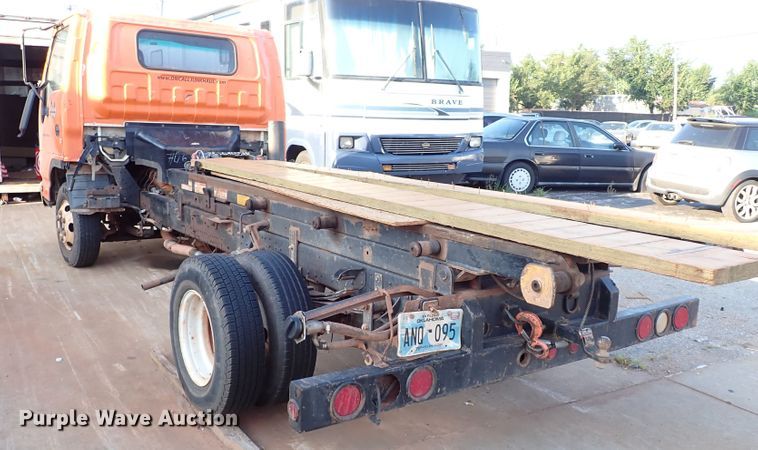 image for item IN9577 2007 GMC W3500  roll-off container truck