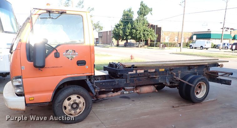 image for item IN9577 2007 GMC W3500  roll-off container truck