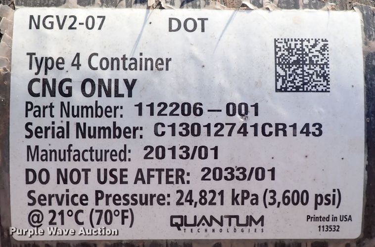 image for item IN9745 (3) CNG tanks