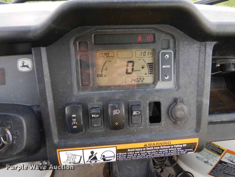image for item JG9021 2016 John Deere Gator 855D S4  utility vehicle