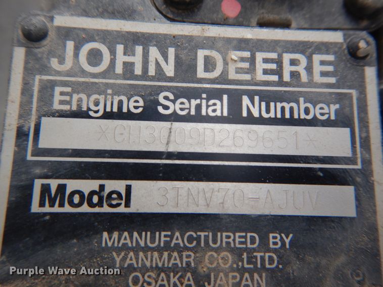 image for item JG9021 2016 John Deere Gator 855D S4  utility vehicle