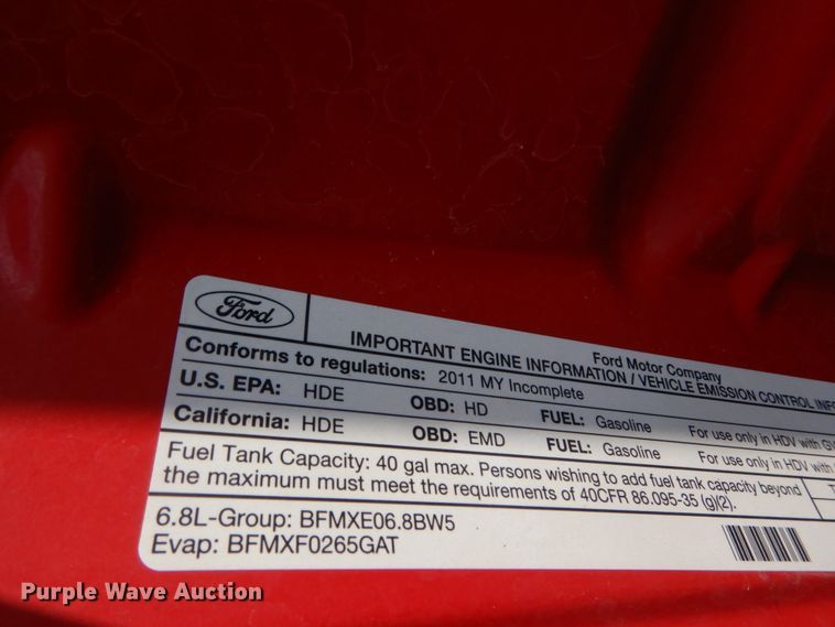 image for item JG9060 2011 Ford F450 Super Duty XL  dump truck