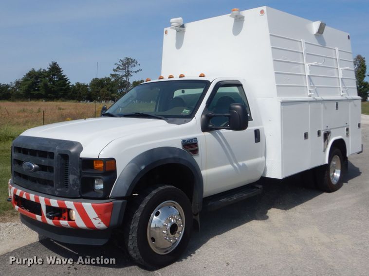 image for item JG9086 2008 Ford F450 Super Duty XL  utility / service truck