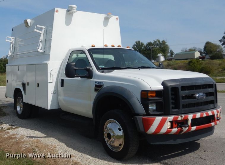 image for item JG9086 2008 Ford F450 Super Duty XL  utility / service truck