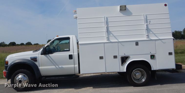 image for item JG9086 2008 Ford F450 Super Duty XL  utility / service truck