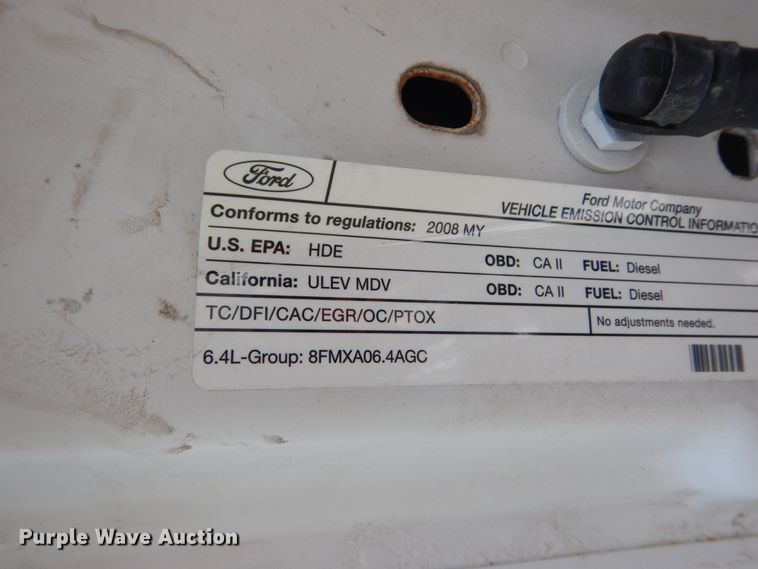 image for item JG9086 2008 Ford F450 Super Duty XL  utility / service truck