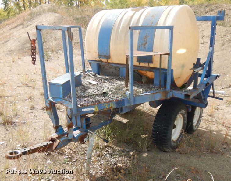image for item JQ9295 Shop built water trailer