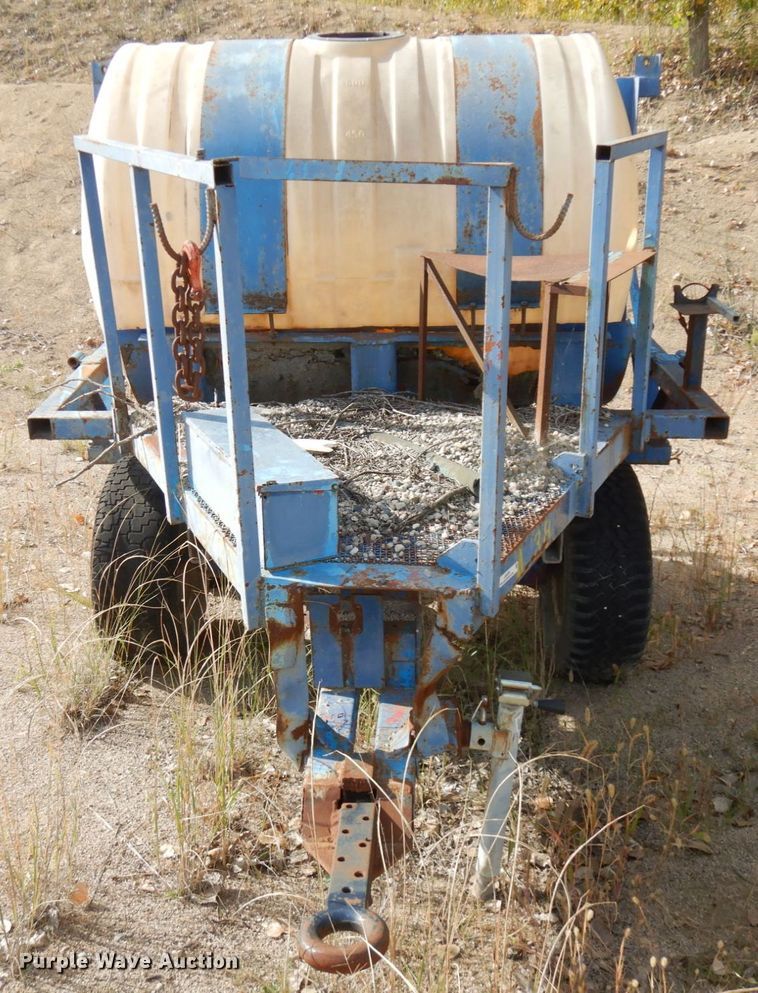 image for item JQ9295 Shop built water trailer