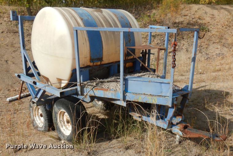 image for item JQ9295 Shop built water trailer
