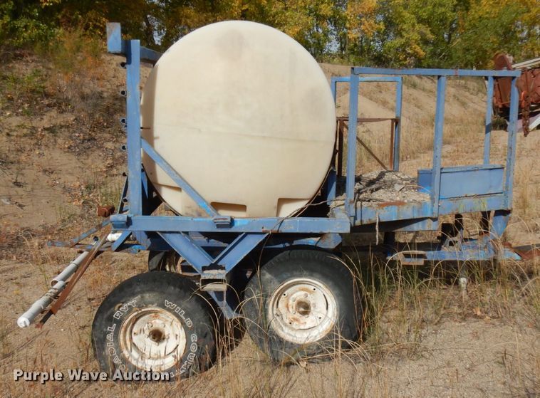 image for item JQ9295 Shop built water trailer