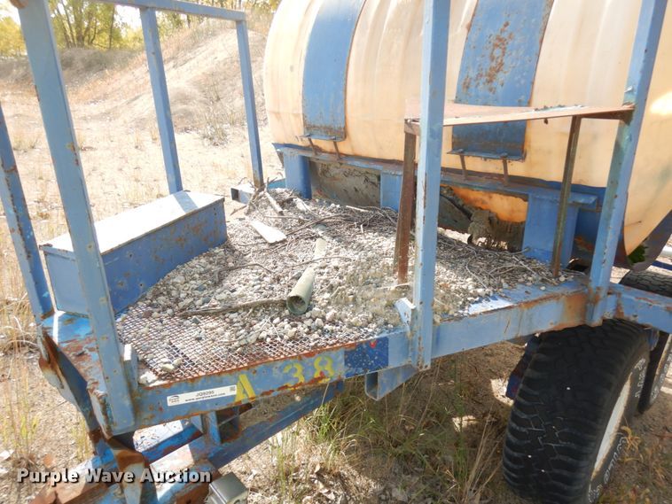 image for item JQ9295 Shop built water trailer