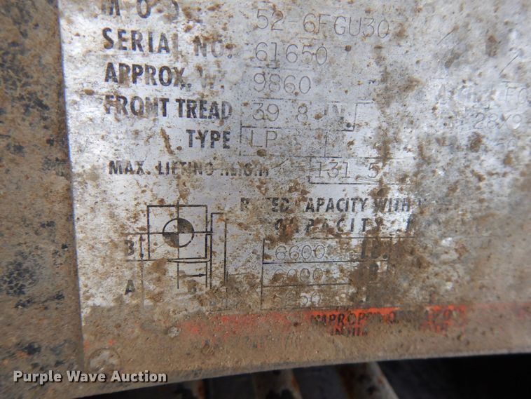 image for item JQ9301 Toyota 52-6FGU30  forklift