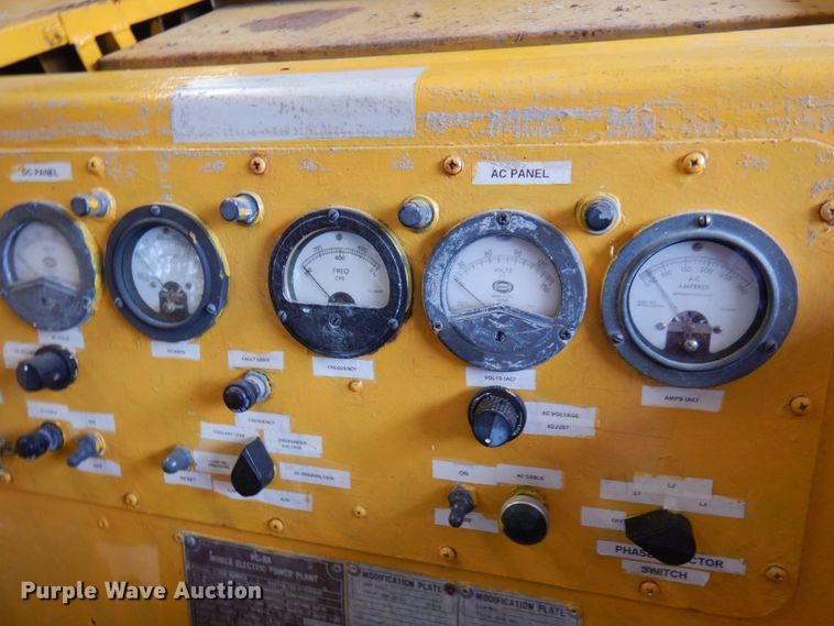 image for item JQ9349 Consolidated Diesel Electric Company NC-8A  power unit
