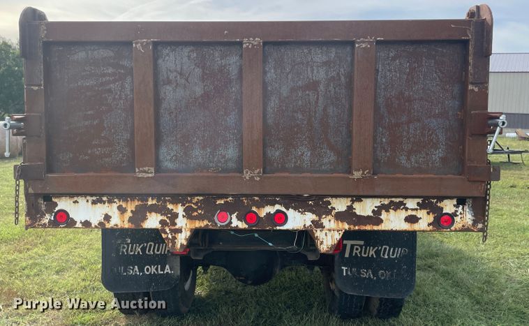 image for item JQ9510 1980 Chevrolet C70  dump truck