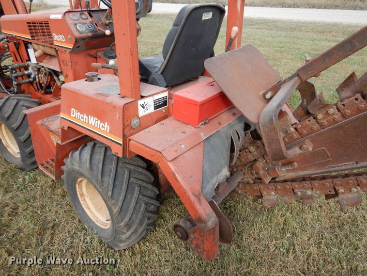 image for item JT9519 Ditch Witch 3610  trencher