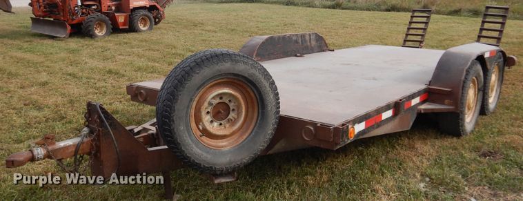 image for item JT9520 2005  shop built utility trailer