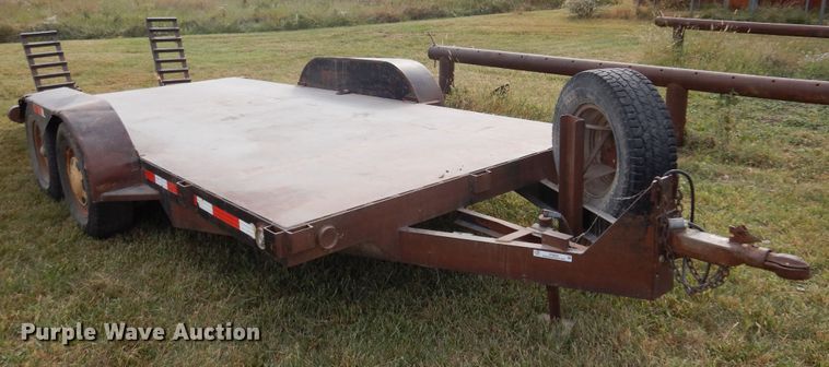 image for item JT9520 2005  shop built utility trailer