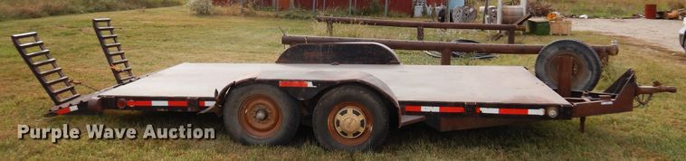 image for item JT9520 2005  shop built utility trailer