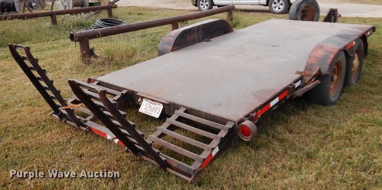 image for item JT9520 2005  shop built utility trailer