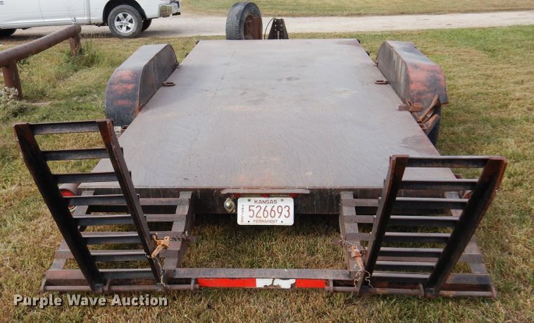 image for item JT9520 2005  shop built utility trailer