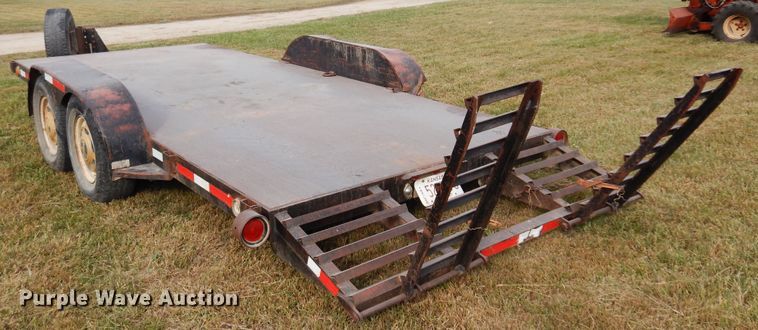 image for item JT9520 2005  shop built utility trailer