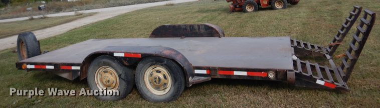 image for item JT9520 2005  shop built utility trailer