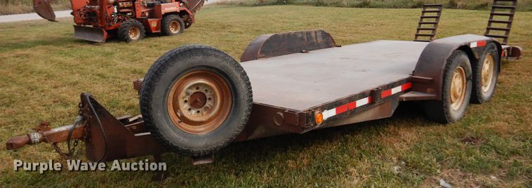 image for item JT9520 2005  shop built utility trailer