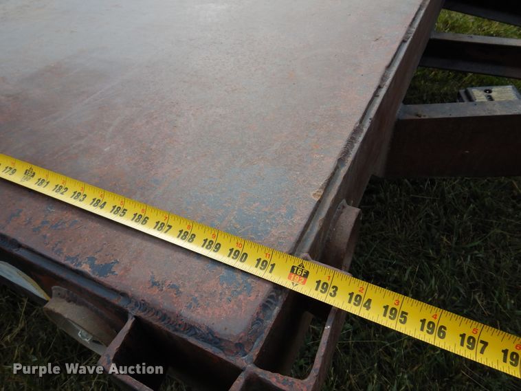 image for item JT9520 2005  shop built utility trailer