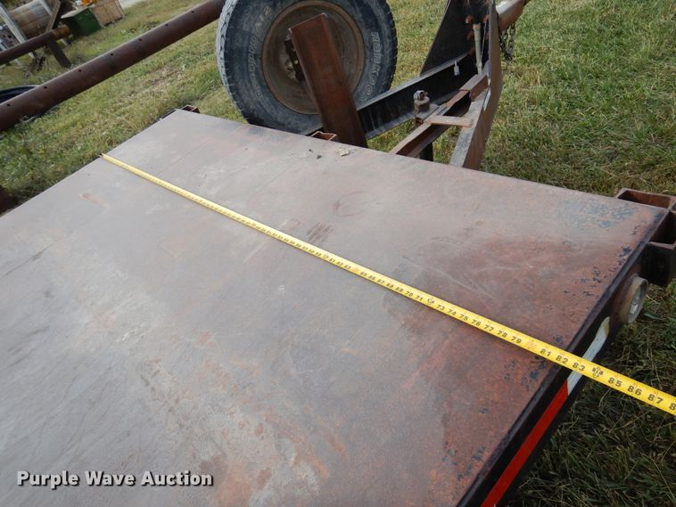 image for item JT9520 2005  shop built utility trailer