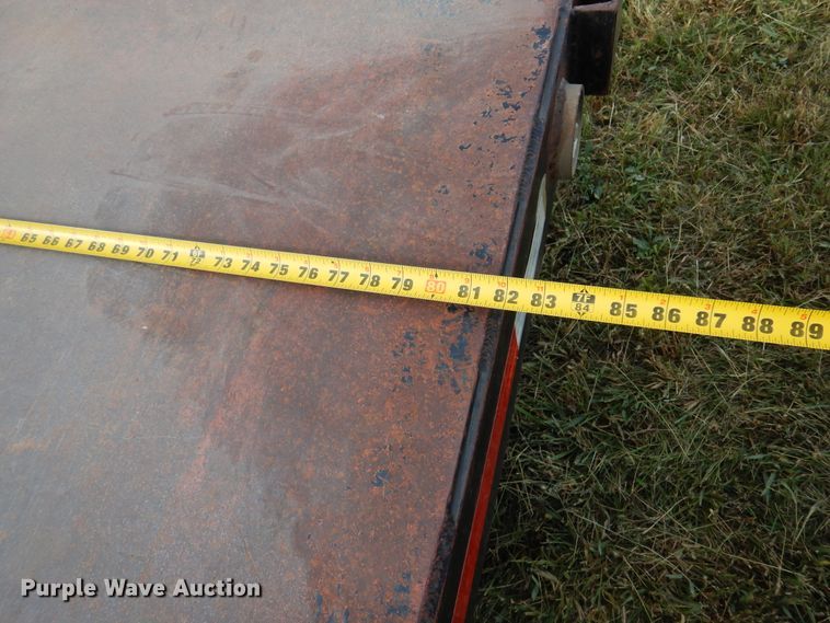 image for item JT9520 2005  shop built utility trailer