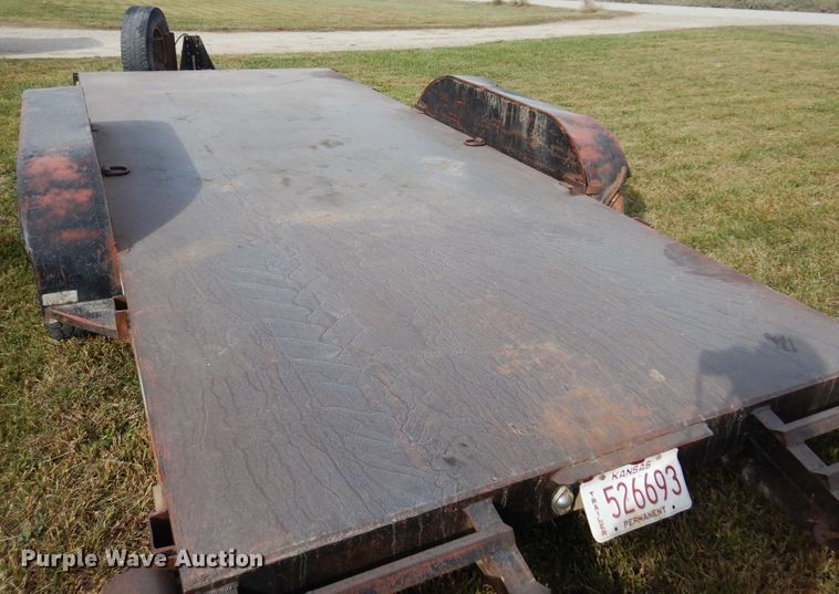 image for item JT9520 2005  shop built utility trailer