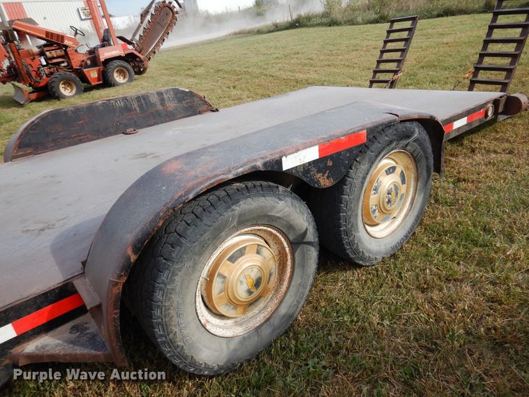 image for item JT9520 2005  shop built utility trailer