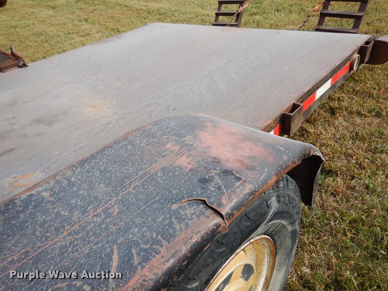 image for item JT9520 2005  shop built utility trailer