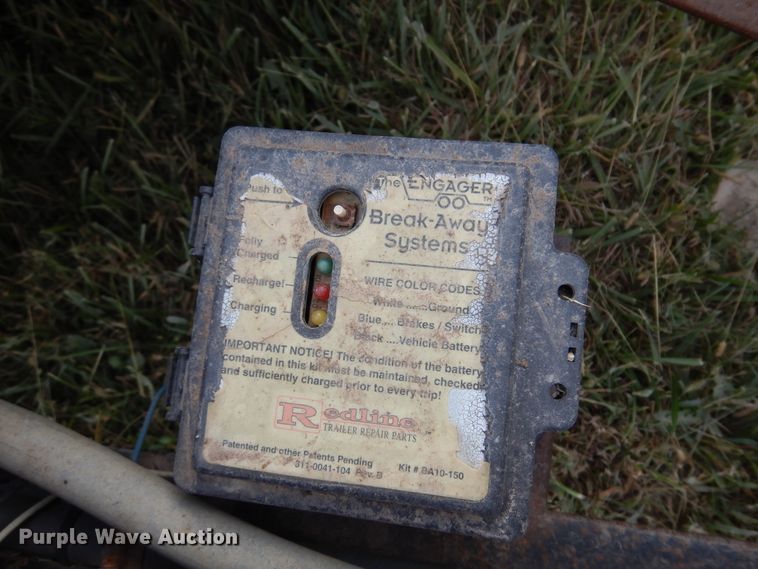 image for item JT9520 2005  shop built utility trailer