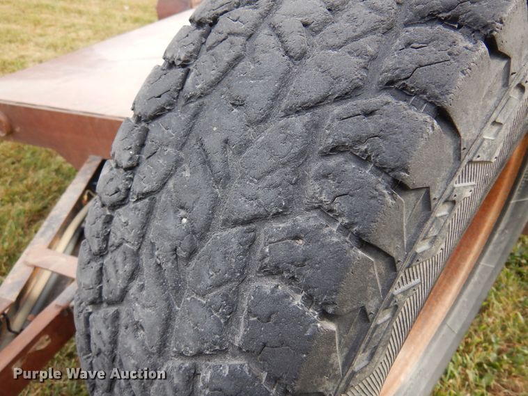 image for item JT9520 2005  shop built utility trailer