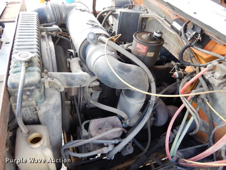 image for item JT9521 1988 Ford F800  digger derrick truck