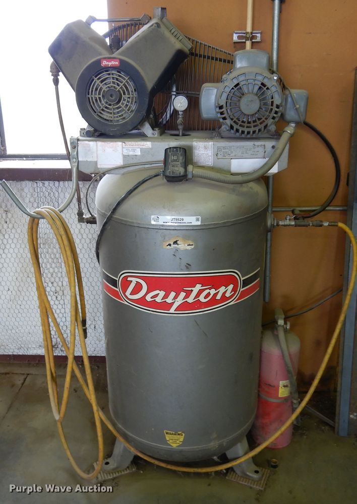 image for item JT9529 Dayton  air compressor