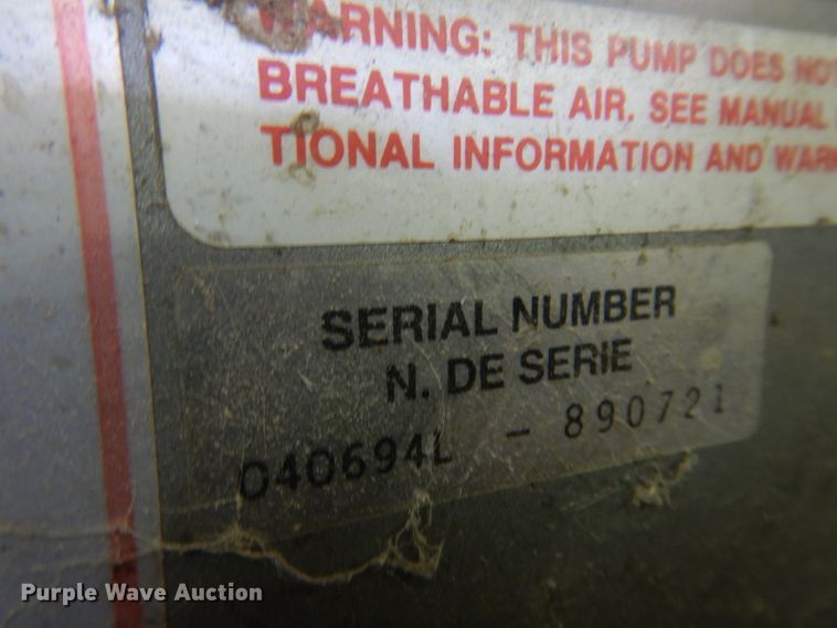 image for item JT9529 Dayton  air compressor