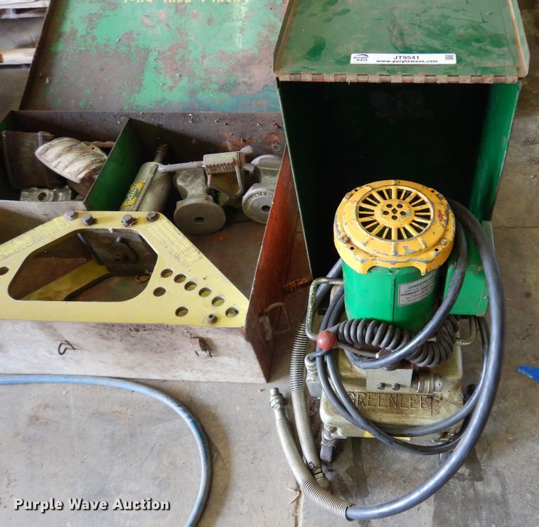 image for item JT9541 Greenlee 777 pipe bender